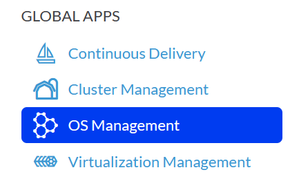 OS Management menu